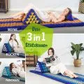 Kapok Dreieckskissen hoch, Classic (Blau)