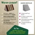 Kapok Dreieckskissen hoch, Classic (Braun)