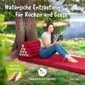 Kapok Dreieckskissen hoch, Basic (Rot Uni)