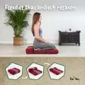 Kapok St�tzkissen faltbar (Rot/Elefanten)