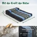 Kapok St�tzkissen faltbar (Blau/Elefanten)