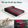 Kapok St�tzkissen faltbar (Schwarz/Elefanten)