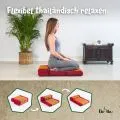 Kapok St�tzkissen faltbar (Rot/Gelb)