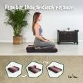 Kapok St�tzkissen faltbar (Schwarz/Rot)