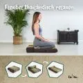 Kapok St�tzkissen faltbar (Braun/Gr�n)