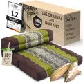 Kapok St�tzkissen faltbar (Braun/Gr�n)