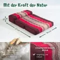 Kapok St�tzkissen faltbar (Rubinrot)
