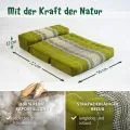 Kapok St�tzkissen faltbar (Gr�n)
