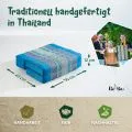 Kapok St�tzkissen faltbar (Hellblau)
