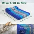 Kapok St�tzkissen faltbar (Blau)