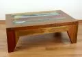 Java, Couchtisch aus bunt, recyceltem Teakholz, Nr.61