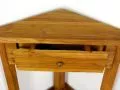 Java Eckschrnkchen aus Teakholz mit Schublade, Nr.367