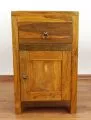 Java Teakholz-Nachtschrank, im rustikalen Design,  Nr.308