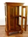Java Teakholz-Vitrine, im rustikalem Design,  Nr.311