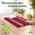 Kapok Klappmatratze, 110 cm breit, Classic (Rot/Elefanten)