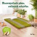 Kapok Klappmatratze, 110 cm breit, Classic (Gr�n/Elefanten)