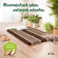 Kapok Klappmatratze, 110 cm breit, Classic (Braun/Elefanten)