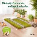 Kapok Klappmatratze, 110 cm breit, Classic (Gr�n)