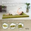 Kapok Klappmatratze, 110 cm breit, Classic (Gr�n)