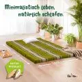 Kapok Klappmatratze, 140 cm breit, Classic (Gr�n)