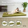 Kapok Klappmatratze, 140 cm breit, Classic (Gr�n)