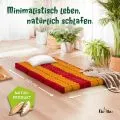 Kapok Kinderklappmatratze, 70 cm breit (Rot/Gelb)