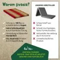 Kapok Kinderklappmatratze, 70 cm breit (Rot/Gr�n)