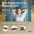 Kapok Kinderklappmatratze, 70 cm breit (Rot/Gr�n)
