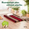 Kapok Kinderklappmatratze, 70 cm breit (Rot/Schwarz)
