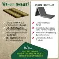 Kapok Kinderklappmatratze, 70 cm breit (Braun/Gr�n)