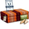 Kapok Kinderklappmatratze, 70 cm breit (Orange)