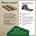 Kapok Kinderklappmatratze, 70 cm breit (Braun)