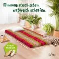 Kapok Klappmatratze, 80 cm breit, Classic (Rot/Gr�n)