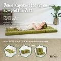 Kapok Klappmatratze, 80 cm breit, Classic (Gr�n)
