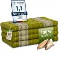 Kapok Klappmatratze, 80 cm breit, Classic (Gr�n)