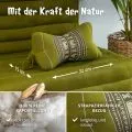 Kapok Knochenkissen (Gr�n/Elefanten)