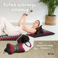 Kapok Knochenkissen (Schwarz/Elefanten)