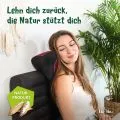 Kapok Knochenkissen (Schwarz/Rot)