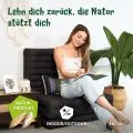 Kapok Dekokissen (Blau/Elefanten)