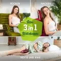 Kapok Dekokissen (Rot/Gr�n)