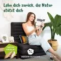 Kapok Dekokissen (Schwarz/Orange)