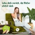 Kapok Dekokissen (Gr�n)