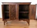 Massives Sideboard mit thailndischer Drachenschnitzerei, Nr.67