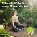 Kapok Meditationskissen Set L (Blau/Elefanten)
