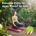 Kapok Meditationskissen Set XL (Rubinrot)