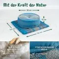 Kapok Meditationskissen Set L (Hellblau)