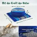 Kapok Meditationskissen Set L (Blau)