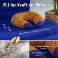 Kapok Nackenh�rnchen (Blau/Gelb)