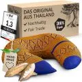 Kapok Nackenh�rnchen (Blau/Gelb)