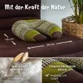 Kapok Nackenh�rnchen (Braun/Gr�n)